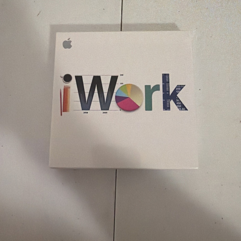 Apple iWork 09 Retail V9.0.3 Full Version Mac DVD MB942Z/A New Sealed